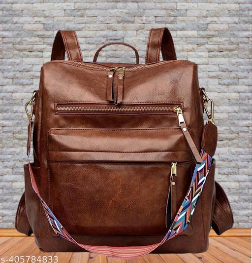 BohoBuzz  Premium Waterproof Backpack For College Girls | Women Office Bag Durable & Daily Usable (Backpack,bag,backpack for women women bag fashion,stylish)