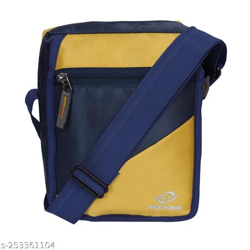 Znw-Sling-Bag-For-Men & Women-Polyester Bag-Adjustable Straps-Sling-Bag-Long & Strong Strap Spacious Design Easy Access Pockets Shoulder Strap Is Long Enough To Give To Trendy Casual Look.