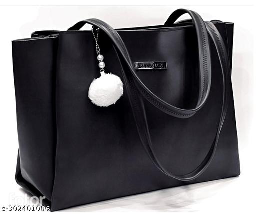 Urban Black women's Handbag  Tote Bag for Women | big women office bag | woman purse | ladies bag | ladies purse | Handbag for girls | girls tote bag