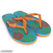 Phonolite Women's Slipper Collection: Unparalleled and Stylish fancy Hawaii 01 Slippers for women/ women slippers ladies / women slipper/ slipper for women/ slipper/ slippers/ chappal Multicolor Printed Thong Flip-flops For Women & GIRLS