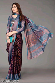 Chiffon Brasso Micro Floral
