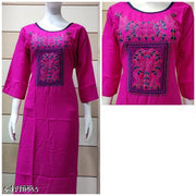 Women's Printed Rayon Kurti