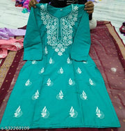 rayon kurti computer work