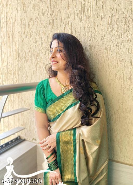 Peacock rich pallu saree