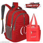 35L  Waterproof Backpack with tiffin bag for school,office college for Unisex
