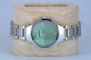 Trendy Ethnic Embossed Designer Dial Attractive Stainless Steel Chain Analog Watch for Women for Girls.