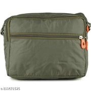 Green Men & Women Messenger Bag