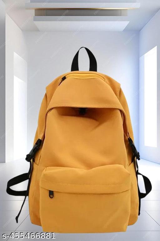 Muchova Latest Fashion Yellow Colour Casual Stylish Antic Design College Girls Bag School Backpack(Women Backpack Girl Bag Anti Theft Backpack For Girl)