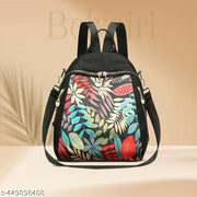 New Stylish Jungle Printed Edition Backpack for Women/Girls- College Travel Casual Use