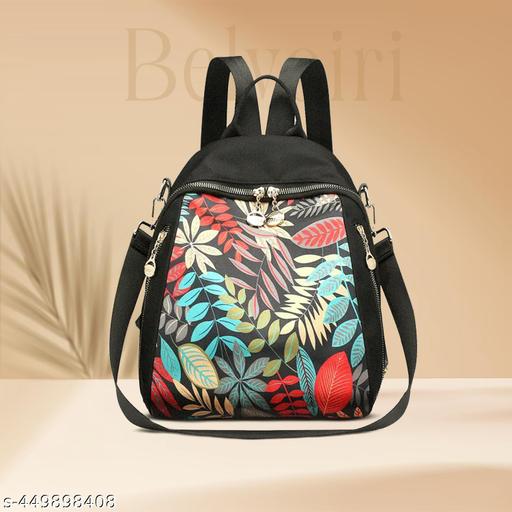 New Stylish Jungle Printed Edition Backpack for Women/Girls- College Travel Casual Use
