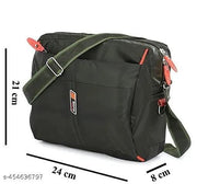 Combo Of Unisex Cross Bag | Men & Women Sling Bag | Latest Washable Men & Womens Cross Bag | Travel Sling Bags | Side Bag | Pack Of 2