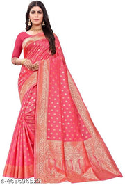 soft kanjivaram silk sarees banarasi silk saree Peach