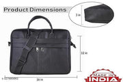 swastik voguish stylish lether black messanger  bag
