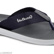 WALKAROO Men Everyday Comfort Slip-On Sandals with Cushion Sole |gents slippers| daily wear slippers for men| bathroom slippers For men|outdoor chappals| lightweight chappals| flat slippers for men| slip on chappals| Walkaroo men footwear-WG5002 Blue