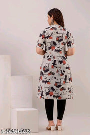 Magic print kurti for women