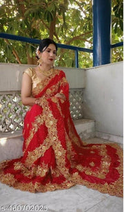DHULAHAN SAREE DOUBLE C PALLU