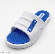 Men Slides, Wakefield Slippers, White Blue Slippers, Waterproof Chappal for Men, Soft Eva Slides, Anti-skid bath slippers, comfortable daily wear slippers
