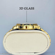 New Arrivals Day-Date Function Gold Dial & Original Gold-Silver Two-Tone Plated Quartz Men's Watch