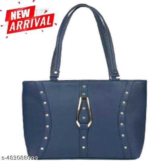Spacious Dark Tan, Blue, Beige Embellished Canvas Block Tote Bag for Women with 2 Pockets Ideal Large Shoulder Tote Bag and Handbag for Work, College, and Office Use