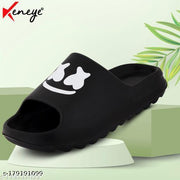Keneye Men's  Soft Slide || Super Soft and Thik || Outdoor Slip On|| Work From Home Slider|| Anti Skid Sole||