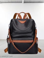 Bohobuzz Backpack Purse for Women Convertible Travel Vintage PU Leather Bag(Backpack,bag,backpack for women women bag fashion,stylish)