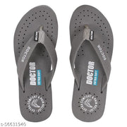 DOCTOR EXTRA SOFT 3-D-16-FeeLGooD-Grey Women's Orthopaedic Diabetic Comfort Daily Use Slippers & Flipflops