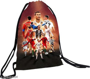 Havencraft Printed Drawstring Backpack Dori Bag Small Bag Gym Bag for Everyday Use 12L Backpack