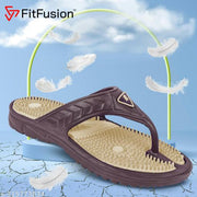 FitFusion Accupressure Slipper for Men Extra Soft and Outdoor Mens Flip Flop and Slide