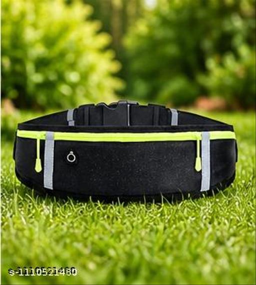 Running Belt Waist Pack Bag, Workout Gear, 3 Pockets Gym Fitness Fanny Pack for Phone, Cell Phone Holder for Running, Jogging Pocket Belt for Women & Men, Running Accessories