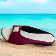 Lycra Flat Sandals