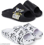 Sliders for Men |Lightweight & Stylish Flipflop Sandal for Men slippers,slides,water proof, for Men stylish | Perfect Filp-Flops for daily wear walking Slippers Combo Pack