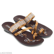 TPMS Fancy PU Sandals, slippers for women and girls