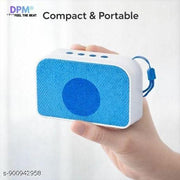 DPM Karaoke Music Speaker with Wireless Microphone Bluetooth Sound System for Indoor Party and Singing