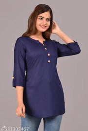 Stylish latest top & tunics/short kurti for wonder women