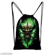 Printed Dori Bag Drawstring Backpack Small Bag Gym Bag tution bag Gift Bag for Everyday Use