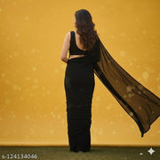 saree balck farwell
