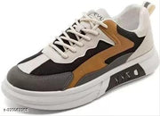 Bacan Zxx Black Casual Sneakers Colourful Block Shoes for Boys and Men