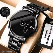 NiyatiNX Stylish Spinner Hands Unique Mesh Rubber Strap Trending Men Analog Watch - For Men