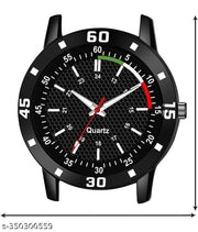 HC HARMI CREATIVE Analog Watch - For Men Steel and  Tranding Pu Belt Quartz Watch Strap For Mens and Boys (Combo Set of 2)