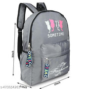 Backpack School Bag For Travel With Bottle Compartment | Trendy Water Resistant High Storage Bag For Men & Women | Boys & Girls Laptop Printed Backpack For College Gift