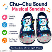 Coolz Kids Chu-Chu Sound Musical First Walking Sandals C-06 for Baby Boys and Baby Girls Age 1-3 Years