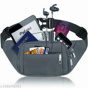 Waist Bag, Multi-Pocket Lightweight, Durable Compact Fanny Pack (GARY))