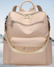 MomsyStore Women Leather Backpacks For Daily Travel Daypacks