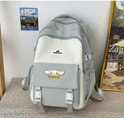 Large 40 L Laptop Backpack Casual unisex Backpack school college laptop travel bag office bag  (Grey)
