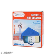 MOBILLA PORTABLE WIRELESS SPEAKER MBBHSPK15 (BLACK)