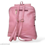 Backpack for Girls Women PU Leather Travel Bags Pithu Bag (LDPT01P)