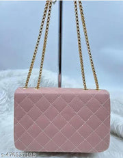Sling bag | Women's Pu Formal Casual Stylish Shoulder Crossbody Sling Handbag With Double-handle Non-Detachable strap For Women & Girl