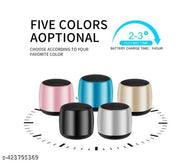 MLA VA WORLD S5 (PORTABLE BLUETOOTH MINI SPEAKER) Dynamic Metal Sound with High Bass 5 W Bluetooth Speaker  (Multicolor, Stereo Channel)