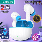Wave/M10/M19/T12/ULTRABUDS/EARPODS TWS Bluetooth Earbuds Wireless Bluetooth 5.1 Stereo IPX7 Waterproof bluetooth Headset wireless earbuds ANC Earbuds which comes with 12 hour Battery Backup