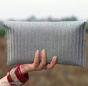 Bridal Clutch for Women | Elegant Shimmer Evening Bag with Detachable Chain Strap | Wedding, Party, Reception & Festive Occasion Hand Purse